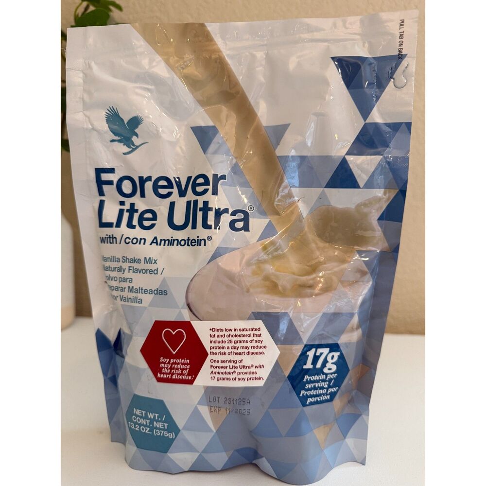 Forever Lite Ultra with Aminotein Soy Protein Powder BBD 11/2028